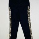 Zyia  Active Black Cheetah Print High Rise Crop Womens Light n Tight Leggings 12 Photo 6