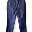 DKNY  Jeans Women’s 8 a Navy Blue Cuffed Cropped Pants Photo 6