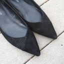 Donald Pliner  Palma Metallic / Suede Pointed Toe Flats Photo 6