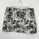 Urban Outfitters  Green Floral Mini Skirt ~ Textured Upholstery Fabric ~ Size M Photo 0