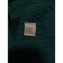 Nine West Sweater Women’s Sz M Teal Cheetah Ribbed Knit Turtleneck Pull Over New Photo 6