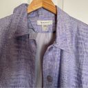 Nine West Vintage Deadstock NWT  Womens Trench Utility Jacket Pastel Purple Sz XL Photo 3