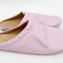 ma*rs èll Slip On Leather Mules Pink Purple Lavender 38.5 NEW Photo 0