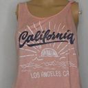 Raggs II Riches  California Los Angeles Fringe Tank Modest Crop Top Graphic Tee Photo 2