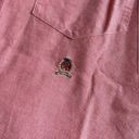 Tommy Hilfiger 100% Cotton Men’s Pink Button Down Shirt Photo 1