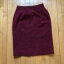 Pendleton  Wool Red Pencil Skirt Photo 9