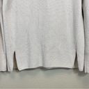 Lululemon  Merino Wool-Blend Ribbed Crewneck Sweater White Opal Size 4 Photo 6