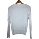 Elodie  Faux Wrap V-neck Ribbed Knit Long Sleeve Sweater Photo 3