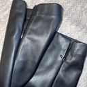 ZARA Leather Black Pants Photo 3