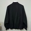 Lululemon  Lightweight Bomber Jacket Cinch Hem Black Size XL NWT Photo 6