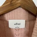 Wilfred NEW  Paragon Wool Cashmere Blend Puff Sleeve Pink Pullover Sweater Size S Photo 3