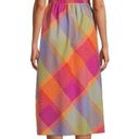 Time And Tru  Multicolor Sleeveless Ruffle Relaxed Fit Smocked Midi Dress Photo 3