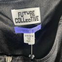 NWT Future Collective Women's 16W/18W Black Satin Zip Photo 5