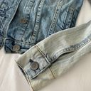 Aeropostale Blue Multi Wash Jean Jacket Photo 4