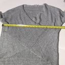 ASTR  The Label wrap front criss cross wrap sweater gray medium Nordstrom Revolve Photo 5