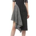 Amur Dress Women 0 Grey Black Uma Wool Blend Dark Academia RTR MSRP:$230 Photo 0