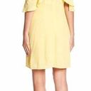 BB Dakota  Dress 6 Yellow Ruffle Women Cut Out Boho Mini Summer Wedding Resort Photo 1