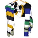 BP NWT  Large Stripe Blanket Wrap Scarf Stripes Oblong 34” X 78” Photo 0