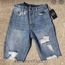 RVCA  Off Road Denim Bermuda Shorts size 27 Photo 1