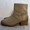 Sorel  Cate Ankle Boots Booties Leather  Buckle Strap Comfort Size 9.5 Photo 1