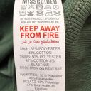 Missguided  Womens MSGD Oversized Crop Sweatshirt 4 Khaki Dark Green Sport Trendy Photo 14