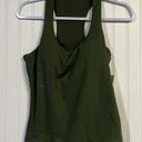 Anne cole NWT  Active Scoop Neck Tank Top Women's M Green Photo 0