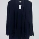 Croft & Barrow NWT  Women’s Classic Navy Open Front Cardigan w/ Pockets Size 1X Photo 0