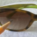 Coach : Brown Tortoise Cortney (L023) Brown/Lime Green Sunglasses-marks on lenses Photo 6