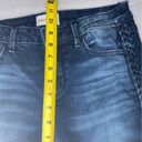 Driftwood  Jackie Side Embellished Dark Wash Jeans Size 27 Photo 8