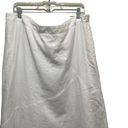 J.Jill  Love Linen A-Line Midi Skirt White Size XL New with Tags Photo 2