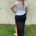 Bebe Black long skirt Photo 7