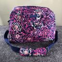 Vera Bradley  Weekender Duffel bag Large Travel Pink pattern Shoulder Strap Photo 0