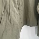 Olive & Oak  x Evereve Vest Size Small Army Green Military Olive Casual Zipper Photo 10