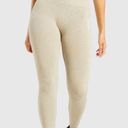 Gymshark Adapt Marl Seamless Leggings in Beige Photo 4