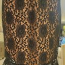 Laundry by Shelli Segal Black Lace Dress Size 4 Photo 3