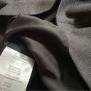 Theory Miyani Split Front Dress In Charcoal Grey Stretch Wool size 10 Photo 4