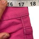 NYDJ  Cropped Pants Cuffed Fuscia Size 10 Photo 3