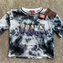 Mitchell & Ness Milwaukee Bucks  Women's Hardwood Classics Tie-Dye Cropped TShirt Photo 0