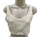 ZARA  Cream Cropped Tank Bra Top Photo 0