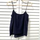 Mango Tank Top Cami Swing Sleeveless Top in Navy Size Small Photo 1