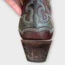 Corral Turquoise Inlay Leather Cowboy Boots Photo 13