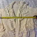 Double Zero Boho Cardigan from  Women’s Size Small Ivory Cream Off White Photo 6