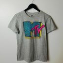 Hot Topic MTV T Shirt Music Television Adult Graphic Tee Top Short Sleeve Cotton Solid Photo 6