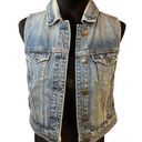 American Eagle NWT  Women’s Medium Denim Vest‎ Style 1813 Photo 0