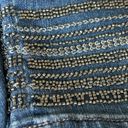 White House | Black Market WHBM Beaded Trim Mid Rise Slim Crop Jeans Sz 6 Photo 7