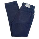 St. John Women’s 𝅺 Signature Jeans navy blue straight leg jeans Photo 4