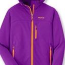 Marmot  Purple M3 Tempo Soft-Shell Hooded Zip Jacket Size Small Photo 1