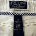 Polo  Jeans Company Ralph Lauren White Denim Jean Shorts Size 10 Photo 4