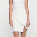 BCBGMAXAZRIA New.  white One-Shoulder Cocktail Dress. 8. Photo 3