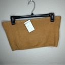 Nordstrom NEW  Open Edit wool blend neutral knit bandeau tube top size medium Photo 1